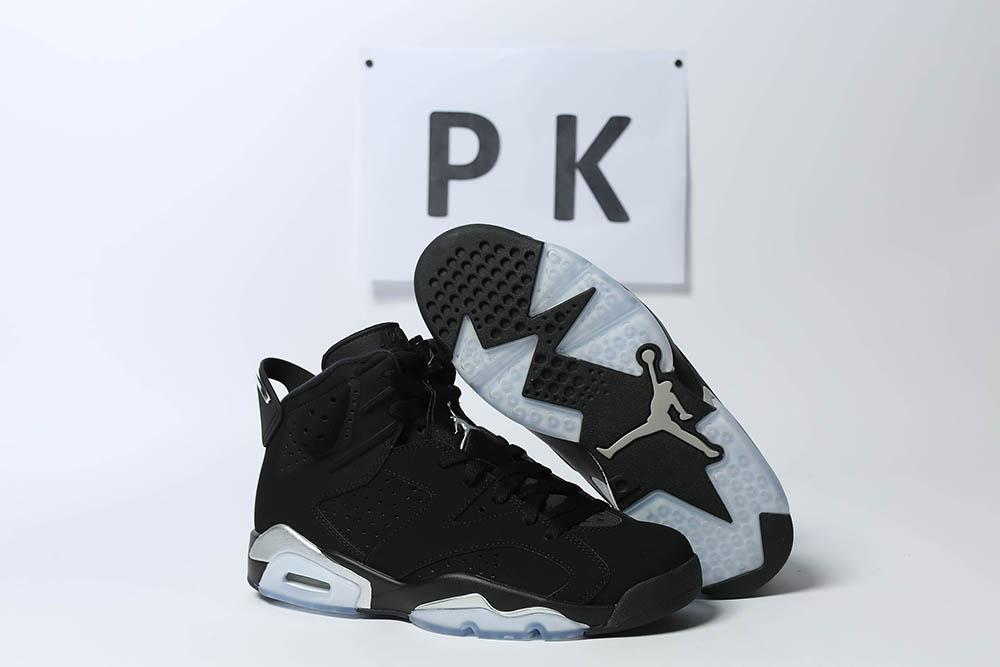 PK GOD Air Jordan 6 Retro Metallic Silver RETAIL MATERIALS READY TO SHIP